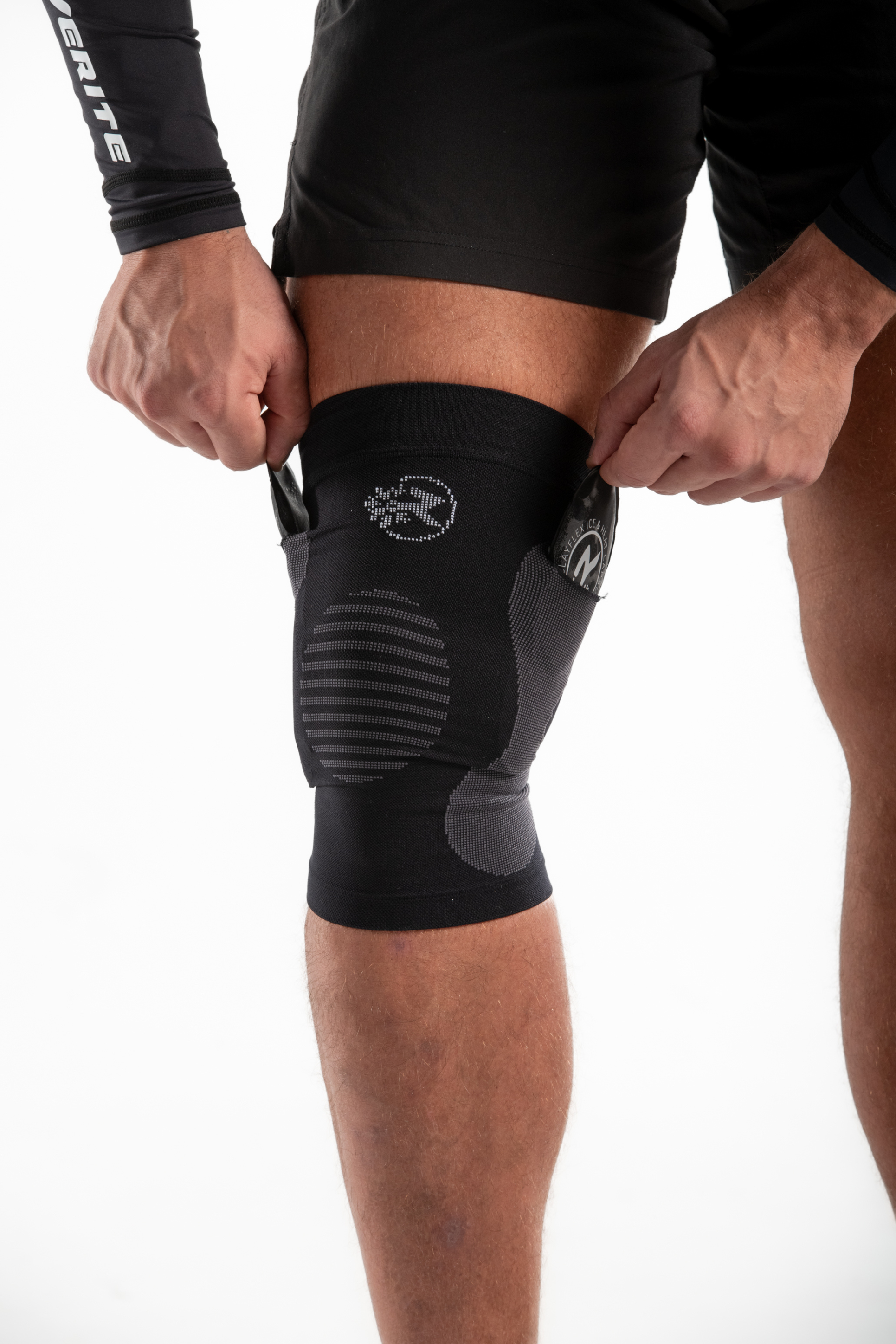 Compression Socks with Ice/Heat Packs by Recoverite Compression Wear