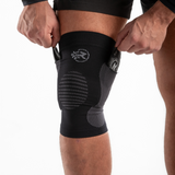 Knit Knee Compression Sleeves with Ice/Heat Gel Capsules