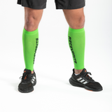 Green Knit Calf Compression Sleeves