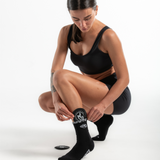 Knit Compression Socks with Ice/Heat Gel Capsules
